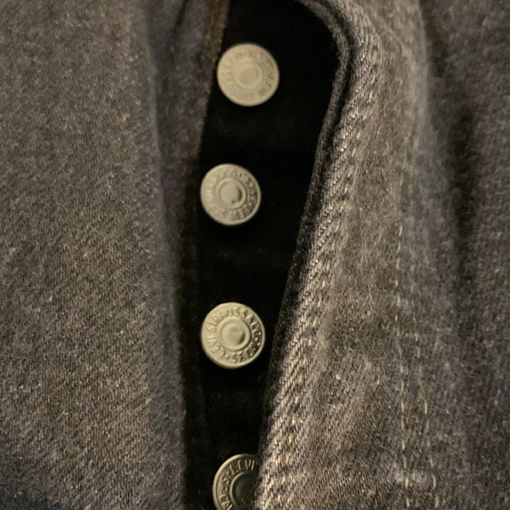 Levi’s 501 Button Fly Red Label Size 9M Black Denim women 1994 - Picture 10 of 15